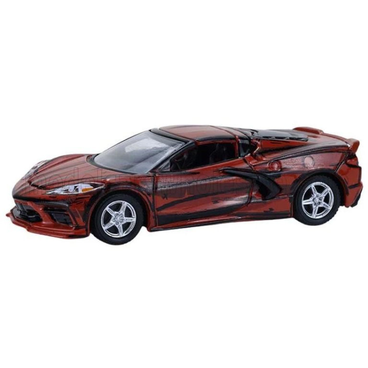 GREENLIGHT CHEVROLET CORVETTE COUPE 2020 - RED 1/64