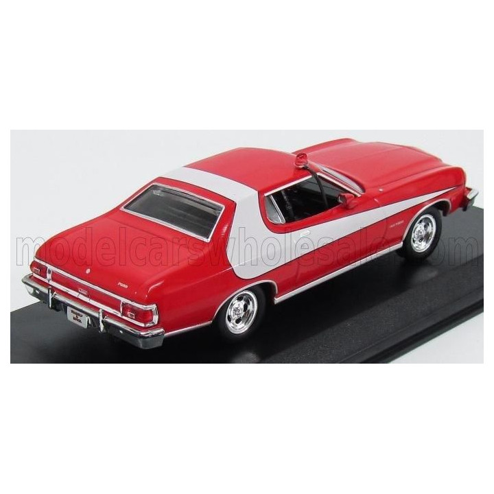 GREENLIGHT FORD USA GRAN TORINO COUPE 1976 STARSKY & HUTCH - RED 1/43