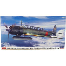 HASEGAWA NAKAJIMA C6N1 CARRIER RECON PLANE SAIUN MYRT AIRPANE MILITARY 1945 1/48