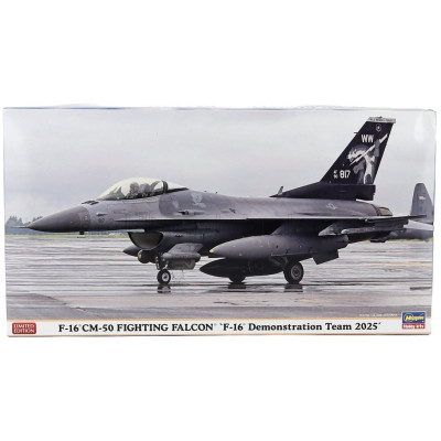 HASEGAWA LOCKHEED MARTIN F-16 CM-50 FIGHTING FALCON MILITARY AIRPLANE 1978 - DEMONSTRATION TEAM 2025 1/48