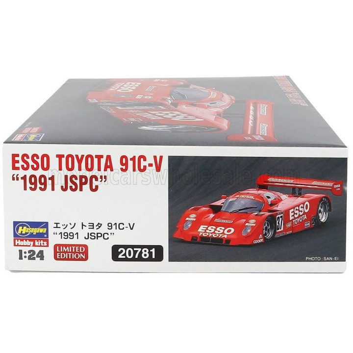 HASEGAWA TOYOTA 91C-V TEAM ESSO N 37 JSPC 1991 G.LESS - E.ELGH - A.WALLACE 1/24