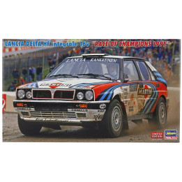 HASEGAWA LANCIA DELTA HF INTEGRALE 16V N 0 WINNER RALLY RACE OF CHAMPION 1991 JUHA KANKKUNEN 1/24