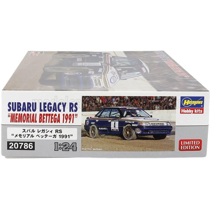 HASEGAWA SUBARU LEGACY RS N 4 RALLY MEMORIAL BETTEGA 1991 COLIN McRAE 1/24