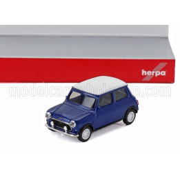 HERPA MINI COOPER MAYFAIR 1997 - BLUE 1/87