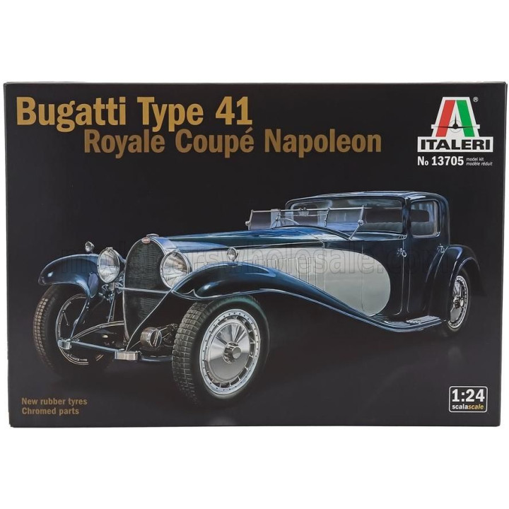 ITALERI BUGATTI TYPE 41 ROYALE COUPE 1930 1/24