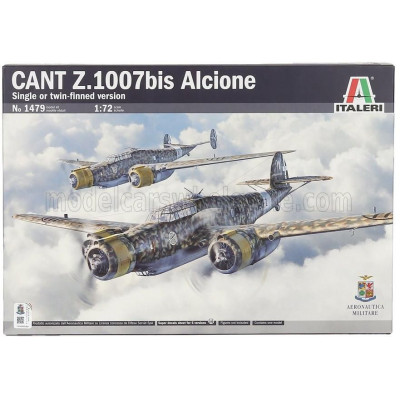 ITALERI CANT Z-1007 BIS ALCIONE MILITARY AIRPLANE 1940 1/72