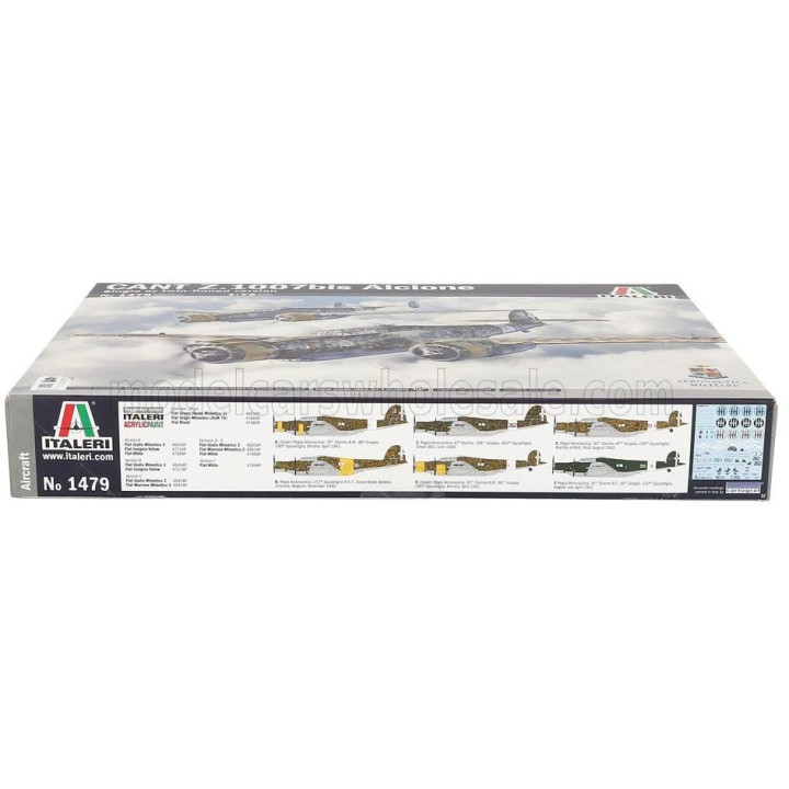 ITALERI CANT Z-1007 BIS ALCIONE MILITARY AIRPLANE 1940 1/72