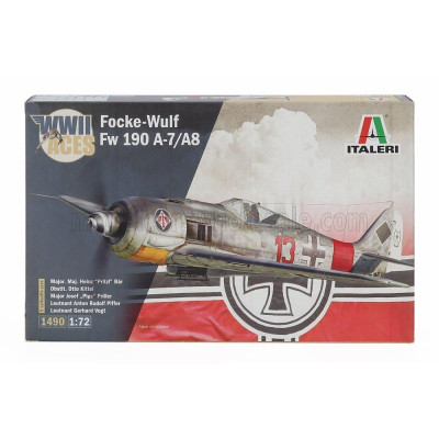 ITALERI FOCKE WULF FW 190 A-7/A8 MILITARY AIRPLANE 1944 1/72