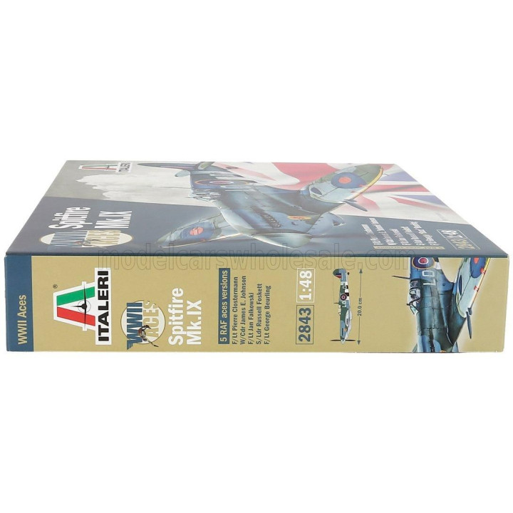 ITALERI SUPERMARINE SPITFIRE MK.IX MILITARY AIRPLANE 1941 1/48
