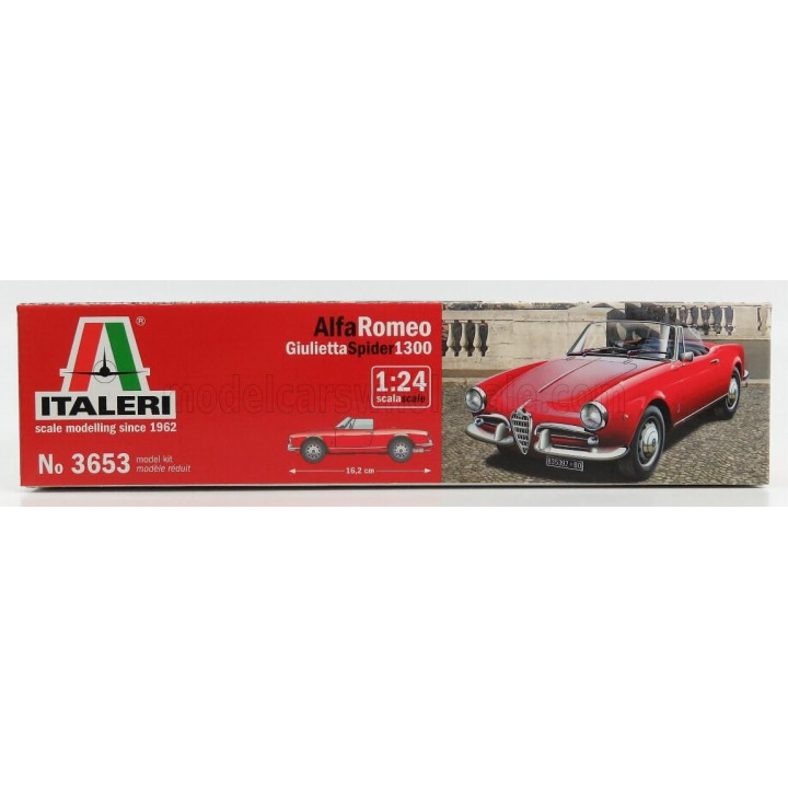 ITALERI ALFA ROMEO GIULIETTA SPIDER 1300 1961 1/24