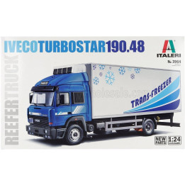 ITALERI IVECO FIAT 190.48 TURBOSTAR TRUCK FRIGO TRANS-FREEZER 2-ASSI 1988 1/24