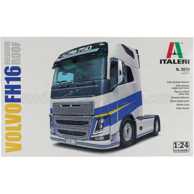 ITALERI VOLVO FH16 750 TRACTOR TRUCK 2-ASSI 2021 1/24