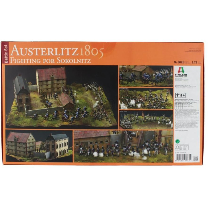 ITALERI ACCESSORIES BATTLE SET AUSTERLITZ FIGHTING FOR SOKOLNITZ 1805 1/72
