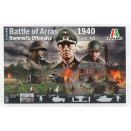 ITALERI ACCESSORIES DIORAMA - WAR BATTLE SET OF ARRAS - ROMMEL'S OFFENSIVE 1940 1/72