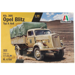 ITALERI OPEL BLITZ TYPE A 4x4 TRUCK MILITARY 2-ASSI 1952 1/35