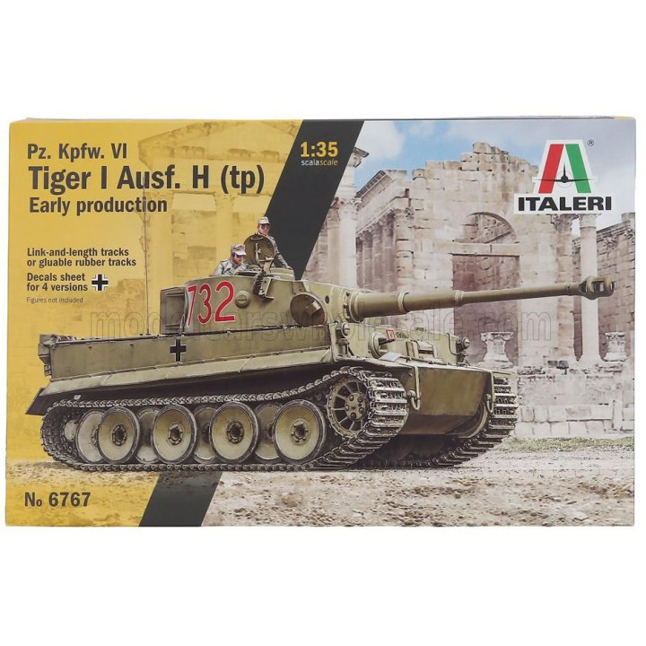 ITALERI TANK PZ. KPFW. TIGER I AUSF. H (TP) MILITARY 1945 1/35