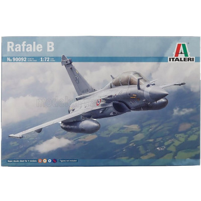 ITALERI DASSAULT AVIATION RAFALE B MILITARY AIRPLANE MARINE NATIONALE 1999 1/72