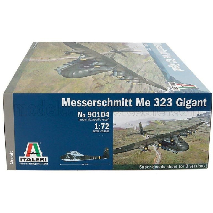 ITALERI MESSERSCHMITT ME 323 GIGANT MILITARY AIRPLANE 1941 1/72