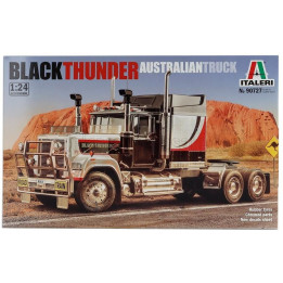 ITALERI MACK BLACK TUNDER AUSTRALIAN TRACTOR TRUCK 3-ASSI 1981 1/24