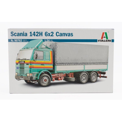 ITALERI SCANIA 142H TRACTOR TRUCK 3-ASSI CANVAS - TELONATO - 1982 1/24