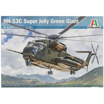 ITALERI SIKORSKY HH-53C SUPER JOLLY GREEN GIANT MILITARY HELICOPTER 1969 1/72