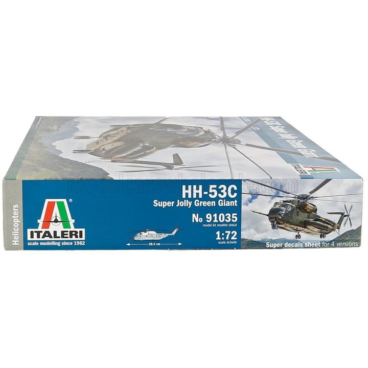 ITALERI SIKORSKY HH-53C SUPER JOLLY GREEN GIANT MILITARY HELICOPTER 1969 1/72