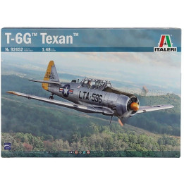 ITALERI NORTH AMERICAN T-6G TEXAN MILITARY AIRPLANE 1951 1/48