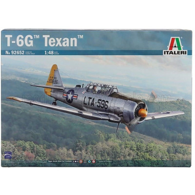 ITALERI NORTH AMERICAN T-6G TEXAN MILITARY AIRPLANE 1951 1/48