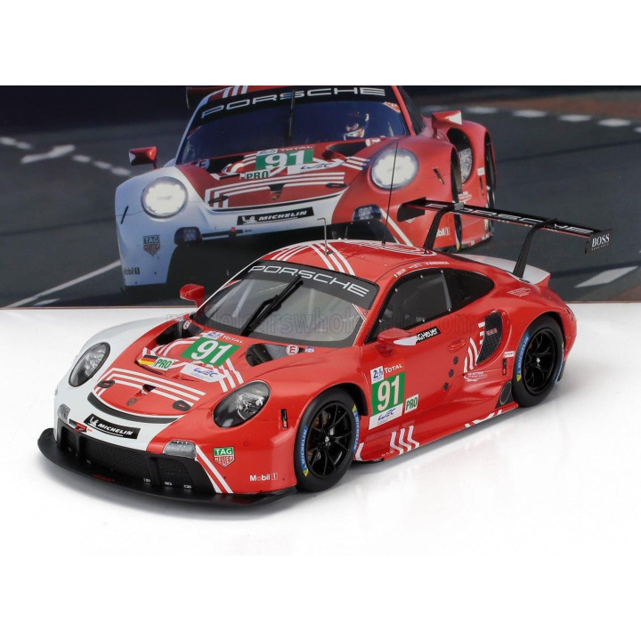 IXO MODELS PORSCHE 911 991-2 RSR N 91 24h LE MANS 2020 GIANMARIA BRUNI - RICHARD LIETZ - FREDERIC MAKOWIECKI- PORSCHE 917  TRIBU