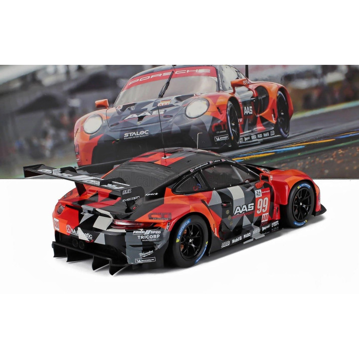 IXO MODELS PORSCHE 911 991-2 4.2L RSR-19 TEAM PROTON RACING N 99 24h LE MANS 2021 HARRY TINCKNELL - VUTTHIKORN INTHRAPHUVASAK - 