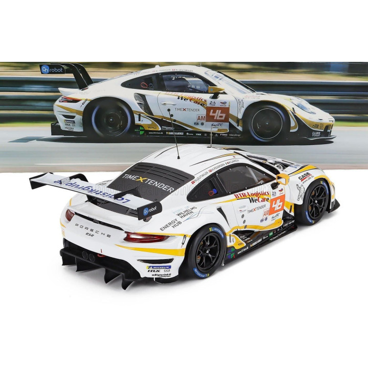 IXO MODELS PORSCHE 911 991 RSR-19 4.2L TEAM PROJECT-1 N 46 24h LE MANS 2022 MATTEO CAIROLI - MIKKEL PEDERSEN - NICOLAS LEUTWILER