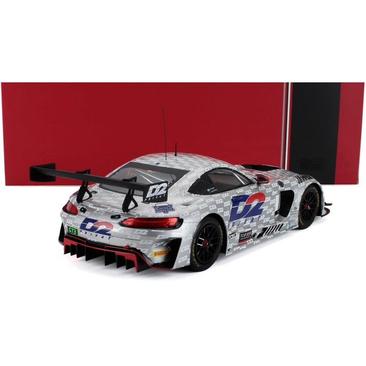 IXO MODELS MERCEDES BENZ AMG GT3 EVO 6.2L V8 TEAM 2 SEAS MOTORSPORT N 1 BRITISH GT CHAMPIOSHIP 2023 IAN LOGGIE - JULES GOUNON - 