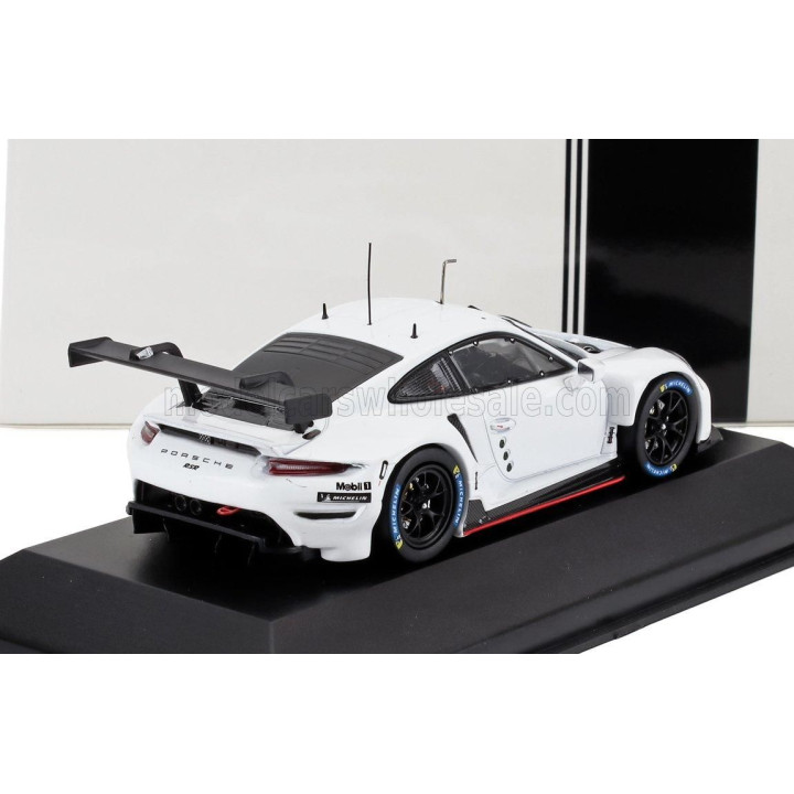 IXO MODELS PORSCHE 911 991-2 RSR-19 PLAIN BODY COUPE 2022 - WHITE 1/43