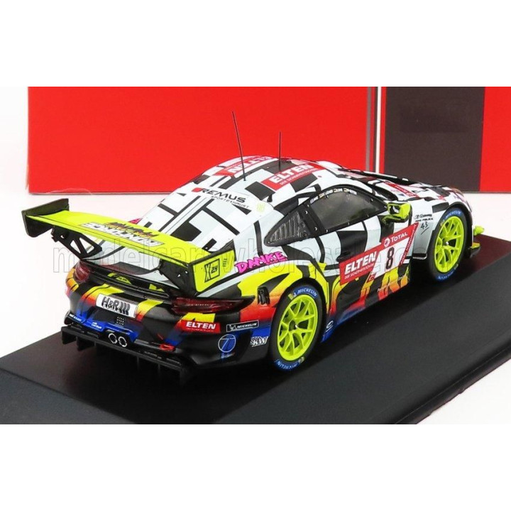 IXO MODELS PORSCHE 911 991-2 GT3 R TEAM IRON FORCE RACING N 8 24h NURBURGRING 2019 S.JANS - A.DE LEENER - L.LUHR - J.E.SLOOTEN -