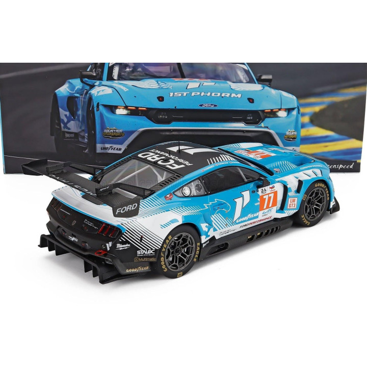 IXO MODELS FORD USA MUSTANG GT3 COYOTE 5.4L V8 TEAM PROTON COMPETITION N 77 24h LE MANS 2024 BEN BARKER - ZACHARIE ROBICHON - RY