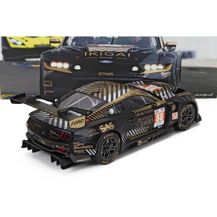 IXO MODELS FORD USA MUSTANG GT3 COYOTE 5.4L V8 TEAM PROTON COMPETITION N 88 3rd LMGT3 CLASS 24h LE MANS 2024 GIORGIO RODA - MIKK