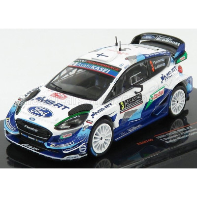 IXO MODELS FORD ENGLAND FIESTA WRC TEAM M-SPORT FORD WRT N 3 8th RALLY MONTECARLO 2020 T.SUNINEN - J.LEHTINEN - 2 TONE BLUE WHIT