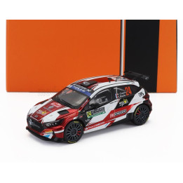 IXO MODELS HYUNDAI i20 N RALLY2 N 24 RALLY MONTECARLO 2024 NICOLAS CIAMIN - YANNICK ROCHE - RED BLACK WHITE 1/43