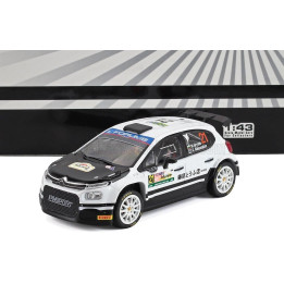 IXO MODELS CITROEN C3 RALLY2 TEAM AEC DG SPORT N 21 RALLY JAPAN 2024 NIKOLAY GRYAZIN - KONSTANTIN ALEKSANDROV - WHITE BLACK 1/43