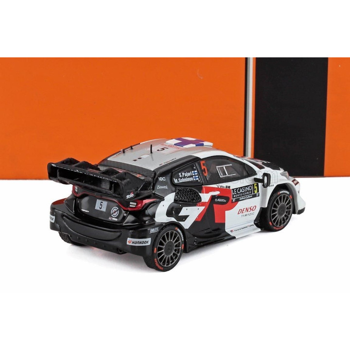 IXO MODELS TOYOTA YARIS GR HYBRID RALLY1 TEAM TOYOTA GAZOO RACING WRT2 N 5 RALLY MONTECARLO 2025 SAMI PAJARI - MARKO SALMINEN - 