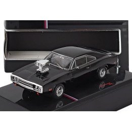 IXO MODELS DODGE CHARGER COUPE 1970 - BLACK 1/43