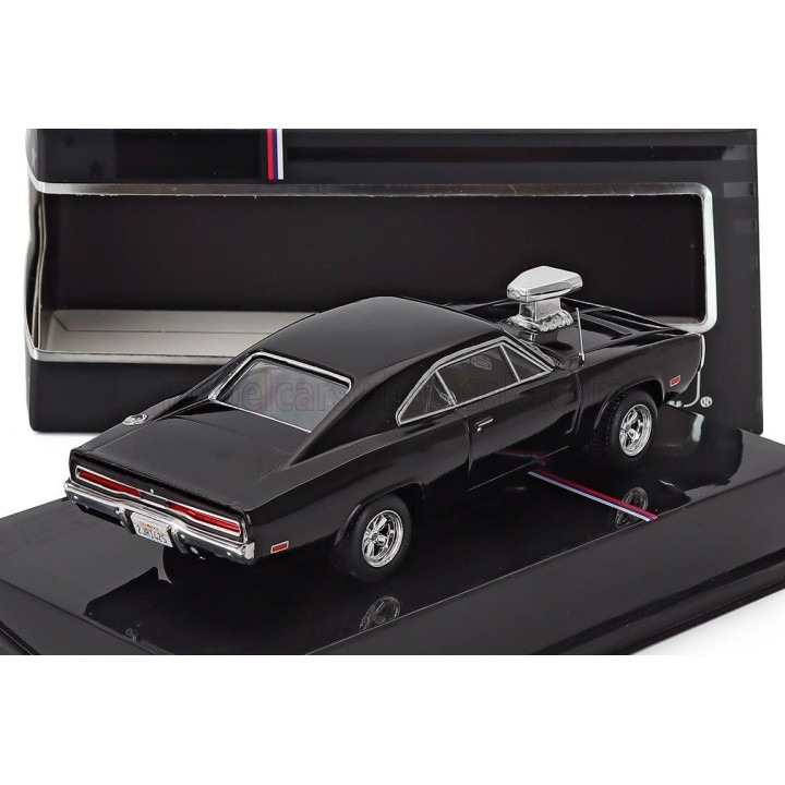 IXO MODELS DODGE CHARGER COUPE 1970 - BLACK 1/43