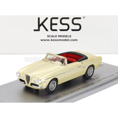 KESS MODEL ALFA ROMEO 1900C SS sn01959 GHIA AIGLE CABRIOLET OPEN 1955 - GOLD MET 1/43