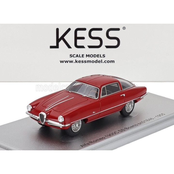 KESS MODEL ALFA ROMEO 1900C SS sn01846 BOANO 1955 - RED 1/43