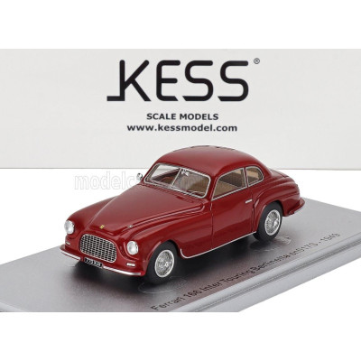 KESS MODEL FERRARI 166 sn017S INTER TOURING BERLINETTA 1949 - RED 1/43