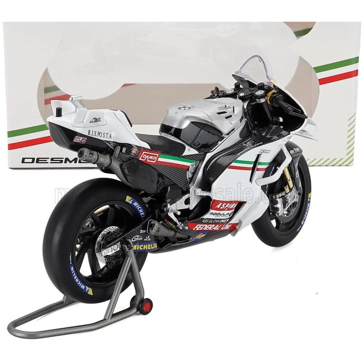 KILOWORKS DUCATI DESMOSEDICI GP23 TEAM GRESINI RACING N 73 MOTOGP SAN MARINO 2024 ALEX MARQUEZ - WHITE 1/12