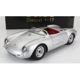 KK SCALE PORSCHE 550A SPIDER 1956 - SILVER 1/12