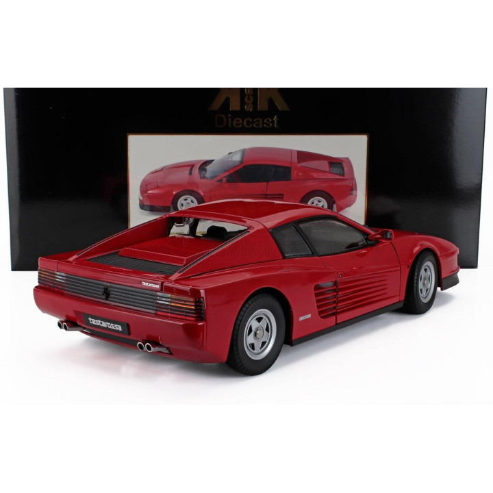 KK SCALE FERRARI TESTAROSSA 1986 - RED 1/12