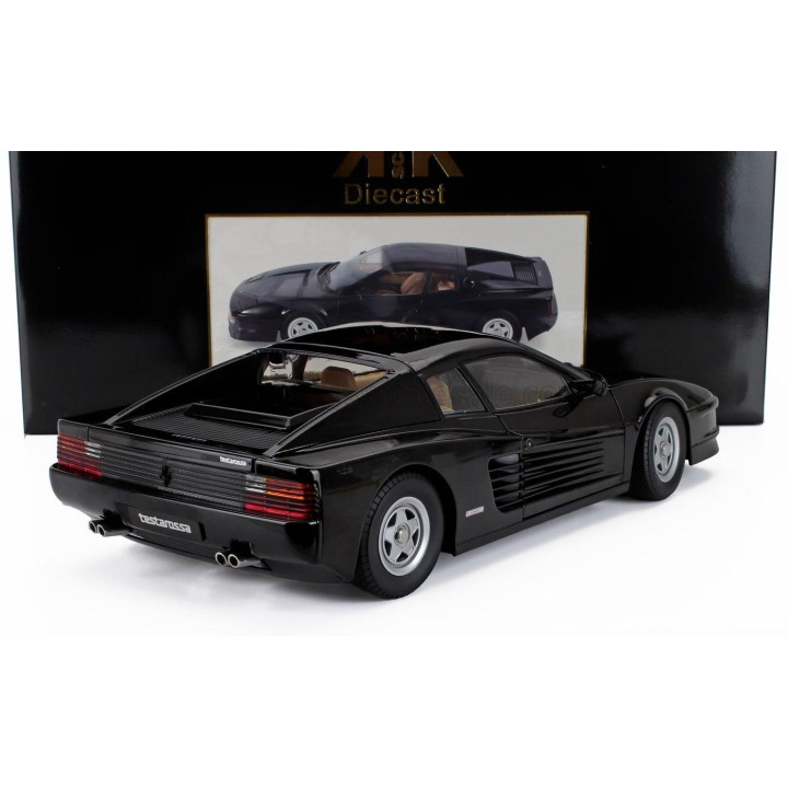KK SCALE FERRARI TESTAROSSA 1986 - BLACK 1/12