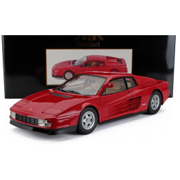 KK SCALE FERRARI TESTAROSSA MKI MONODADO MONOSPECCHIO 1984 - RED 1/12